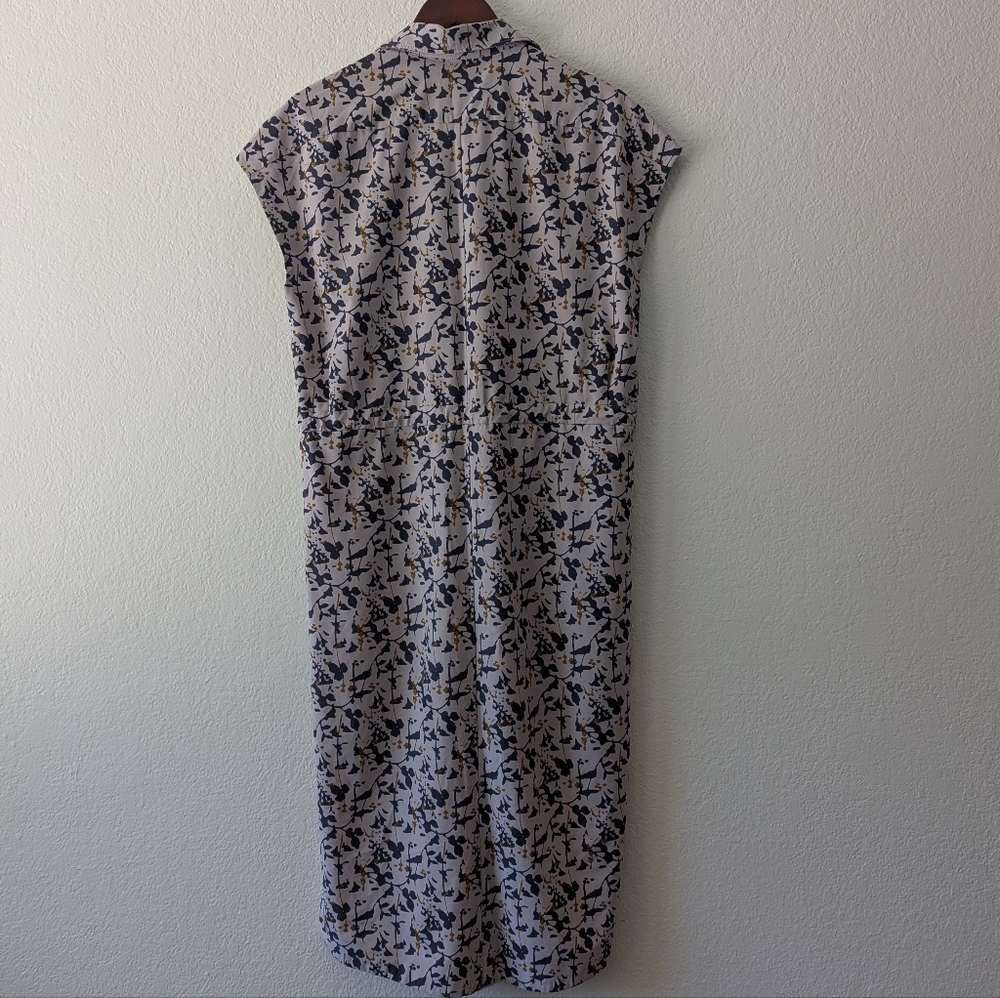 REI Sun Up Shirt Dress Floral Midi Size M - Picture 9 of 10